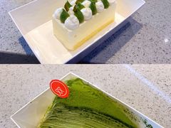 抹茶千层蛋糕-双风车咖啡馆 Twin Windmills(六道口店)