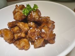 雪花糖醋里脊-绿茶餐厅(西单老佛爷店)