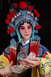 -胭脂猫京剧摄影