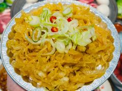 锡纸酸菜-白山烧烤(文安路万豪店)