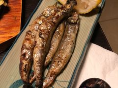 烤多春鱼-日本料理神拉面