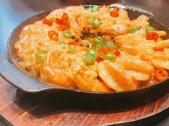 铁板蒜香虾-唐河王记·南阳民间菜(国基路店)