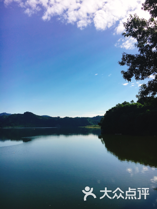 蒲江长滩湖水库图片