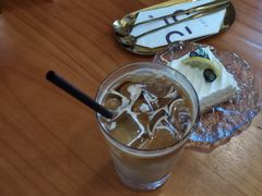 酸奶芝士蛋糕-25#COFFEE(古地石店)