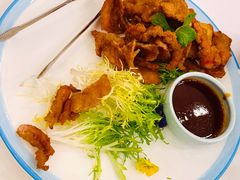 青岛老炸肉-开海·红岛海鲜虾水饺(石老人店)
