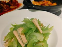 西芹腐竹-峨嵋酒家(地安门店)
