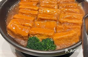 Iron Plate Abalone Sauce Braise Tofu