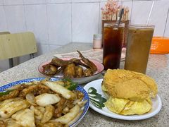 猪扒蛋菠萝包-沙溪兄茶餐厅