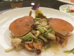 葱姜炒膏蟹-新南华大酒店(长寿店)