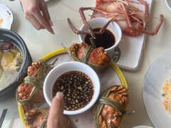 -七的湖·晚芳亭·阳澄湖农家菜·大闸蟹(莲花岛店)