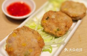 Artisan Fresh Shrimp Squid Cake