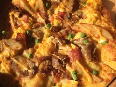 9英寸手拍照烧牛肉土豆披萨-达美乐比萨(慧忠路店)
