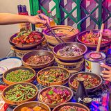 在观前街吃到了土到掉渣的钵子菜！