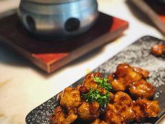 雪花糖醋里脊-绿茶餐厅(城西银泰城店)