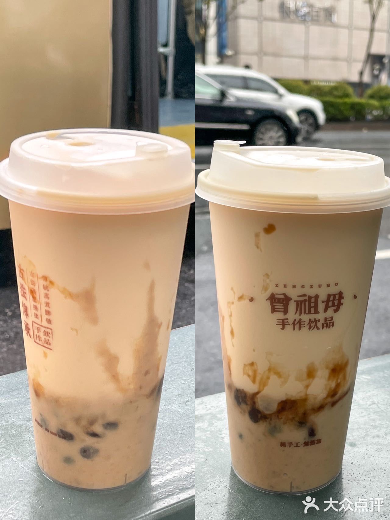在银隆吃饭看到这家店,忍不住来尝鲜～曾祖母豆沙牛乳