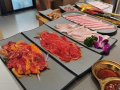鲜拌五花肉-金会长自助海鲜·烤肉(人民广场店)