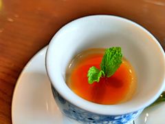 西湖龙井焦糖炖奶-九里云松·天香餐厅