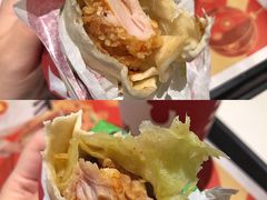 香辣鸡枞菌菌菇鸡腿卷-肯德基(太原龙湖店)