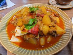 大盘鸡自带皮带面-贯贯吉·清真餐厅(浙江中路店)