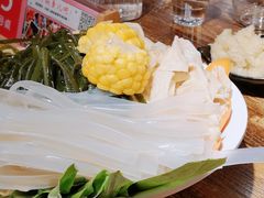 菌类蔬菜拼盘-隐酌火锅鸡(御河新城店)