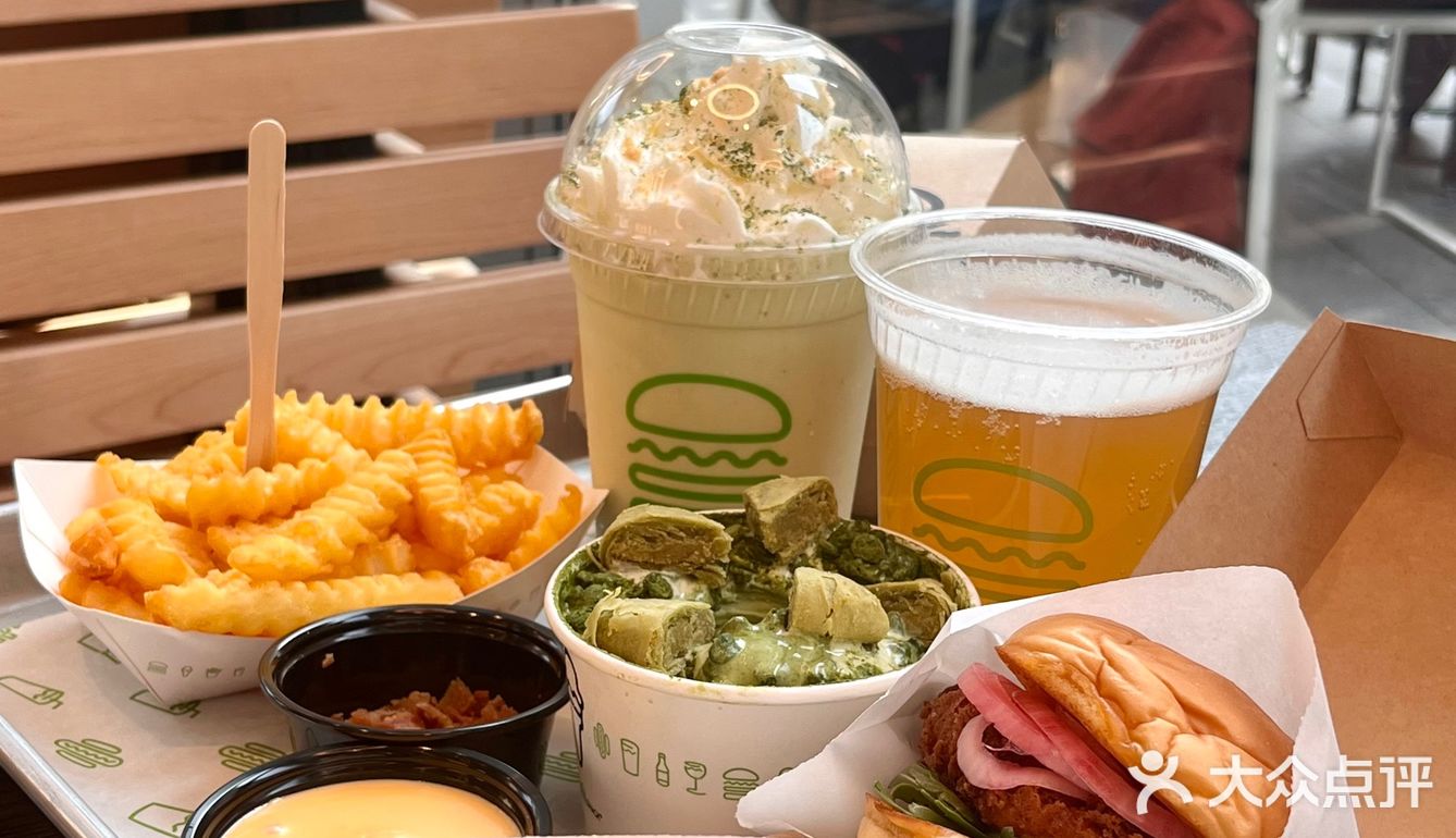 shake shack拍照最好看的店!