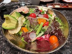 蟹肉酪梨有几嫩叶色拉-老乾杯和牛烧肉(王府中环店)
