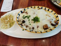 海鲜蟹肉鲜奶芝士烤饭-玛格萝妮比萨屋(四平店)