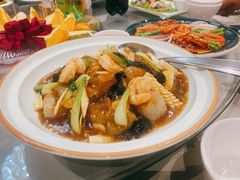 三鲜焖子-小船渔村•大连菜•大连焖鱼(明泽街店)