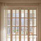 今日分享[礼花]装修时找了好久的白色木质折叠门，美吗？