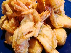 梨球果仁虾-小吊梨汤·北京菜·烤鸭(双井乐成中心店)