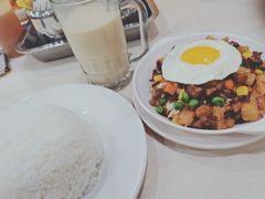 干免治牛肉饭-喜莲咖啡