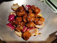 蒜香蜜汁排骨-绿茶餐厅(西单老佛爷店)