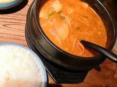 -明洞阿姨·韩式酱蟹烤肉·创意料理(三元桥店)