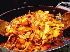 铁板鱿鱼炒五花肉-槿Story·韩国料理(望京韩国美食城店)