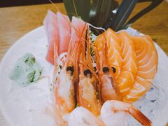 三文鱼刺身-林妈妈村·日式料理(宝山万达店)