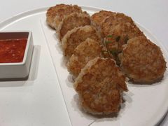 莲藕煎虾饼-怡情荟•海鲜青岛菜(五四广场旗舰店)