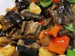 爆炒黄鳝-赋石水库船头鱼红房子饭店