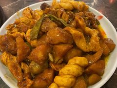 排骨豆角土豆粘卷子-粗粮人家·东北菜(洋桥店)