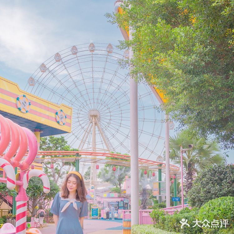 深圳粉色少女主题游乐园🎡附Lr调色