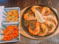 铁板爆香柠檬虾-小川洋风料理(街道口店)