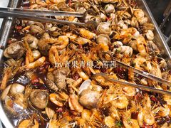 麻辣海鲜锅-全盛自助烤肉(大商新玛特鞍山店)
