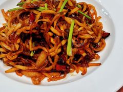 酸萝卜炒粉-双合园·海鲜水饺青岛菜(九水东路店)