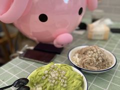 抹茶绵绵冰-鞠婆婆•绵绵冰•凉糕•手工冰粉(苏稽一店)