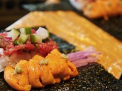 海胆生牛肉手卷-老乾杯和牛烧肉(王府中环店)