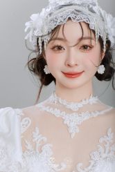 -桃子造型婚纱礼服(凤起广场店)