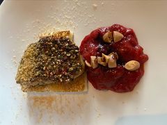 香煎鹅肝配草莓酱吐司-Jean Georges