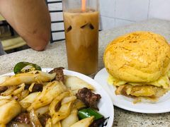 牛肉炒肠粉-沙溪兄茶餐厅