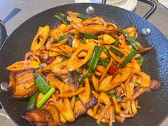 鲜笋腊肉-情妹耙泥鳅·江湖川菜(科华店)