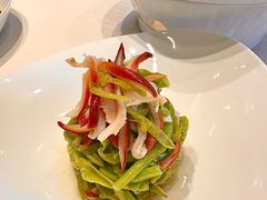 北极贝炝拌黄花菜-香乐园·淮扬菜中餐厅·Shang Garden(福田香格里拉店)