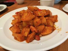 黑椒叉烧土豆丁-顺风汤馆·广府粤菜(江宸天街店)